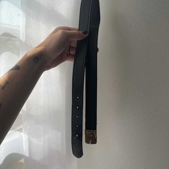 YSL Vintage Belt Black - main image 2
